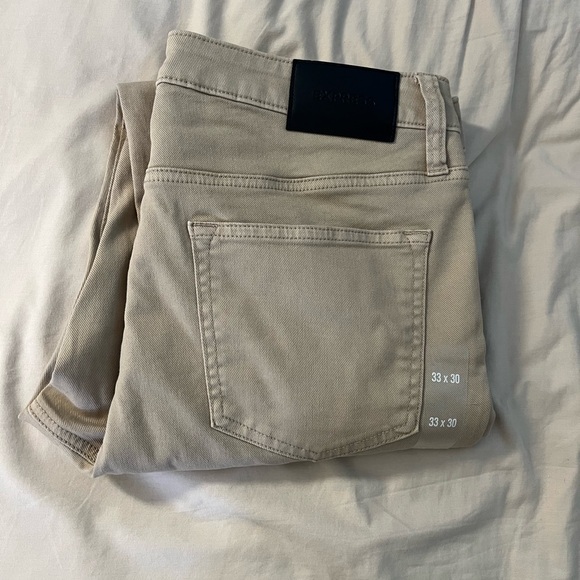 Express Skinny Jeans 33x30 Tan - Picture 1 of 6